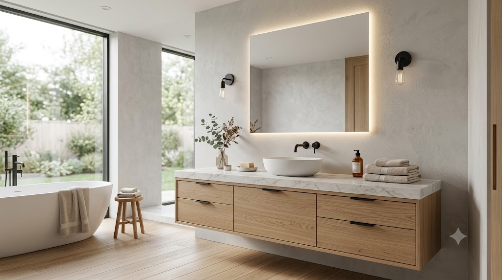 Meubles de salle de bain sur mesure - Aménagement