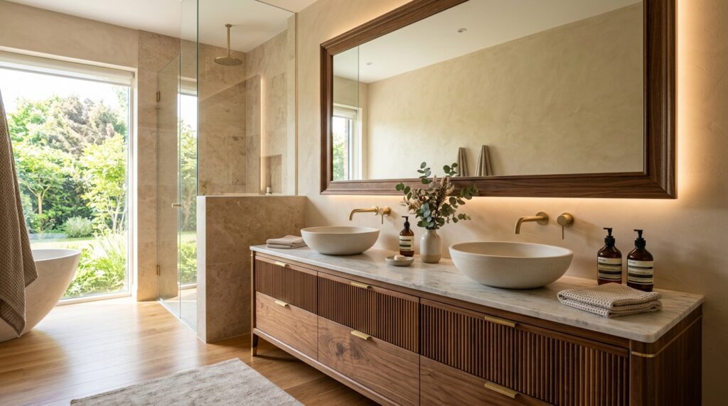 Meubles de salle de bain sur mesure - Aménagement haut de gamme